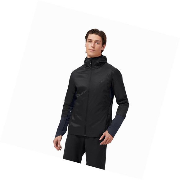 Black / Navy On Insulator Men's Jackets | 7891RZMJW