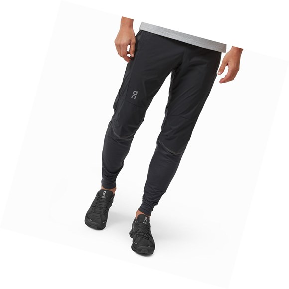 Black On Running Men's Running Pants | 7680CHDNG