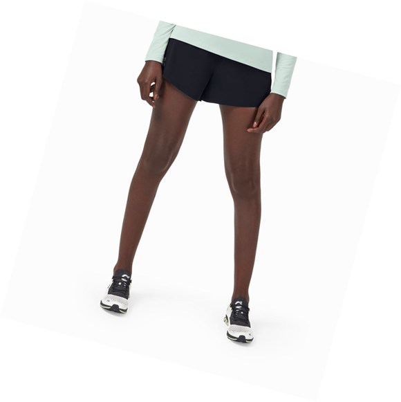 Black On Running Women's Running Shorts | 6197OFHDJ