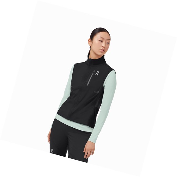 Black On Weather Women's Vest | 2350VOEFH