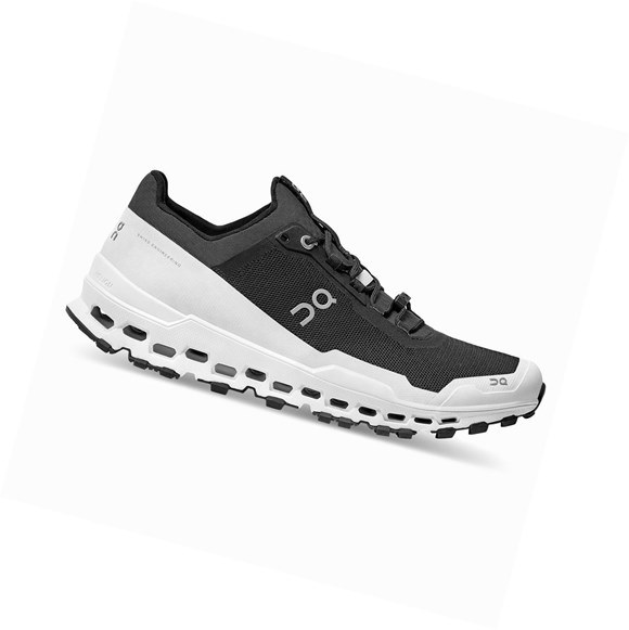 Black / White On Cloudultra Men's Trail Running Shoes | 5179PBLID