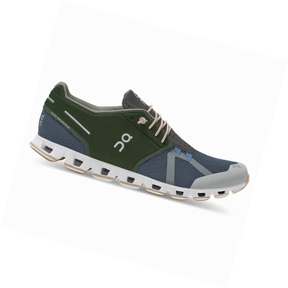 Blue / Black On Cloud 70/30 Men's Road Running Shoes | 4327JIVRP