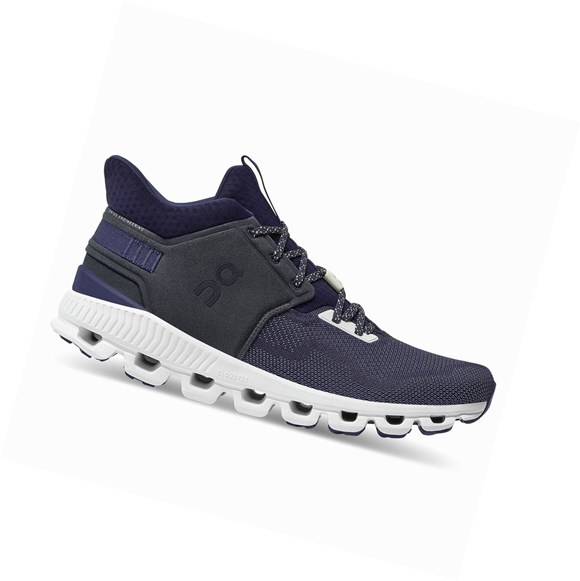 Blue On Cloud Hi Edge Men's Sneakers | 5892PCAEJ