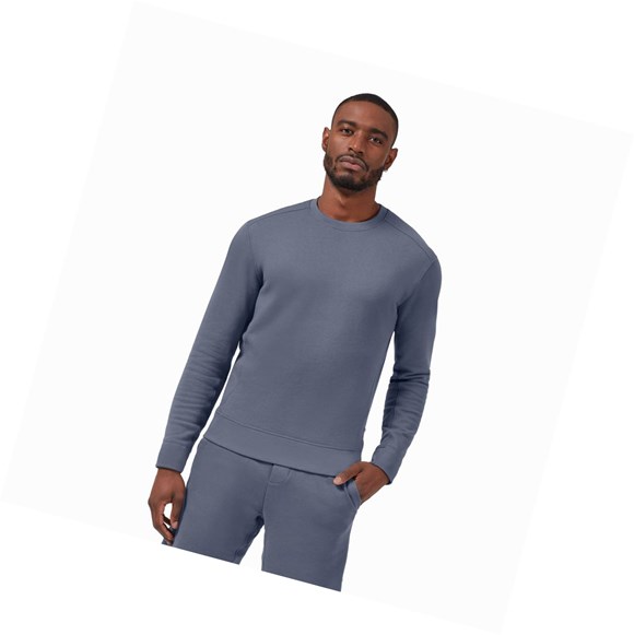 Dark On Crew Neck Men's Sweatshirt | 0371IGUQS