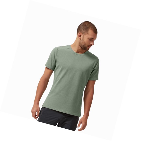 Green On On-T Men's T Shirts | 4690RZMXT
