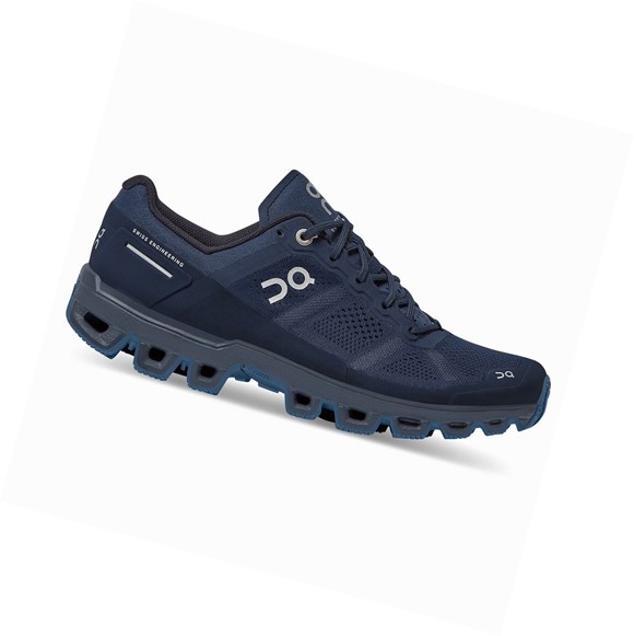 Navy On Cloudventure Women's Trail Running Shoes | 7630IKYLD