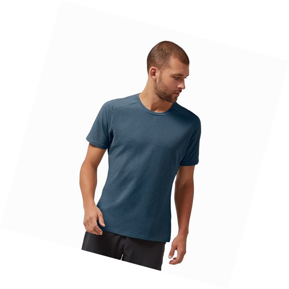 Navy On On-T Men's T Shirts | 7193KZJNH