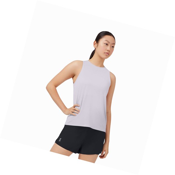 Purple On Active Women's Tanks | 4928CATBH