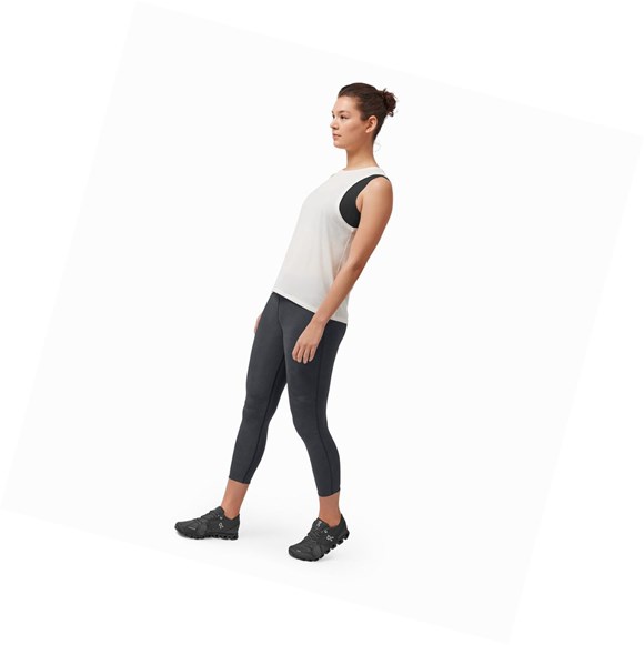 White On Active Women's Tanks | 6325EYDQU