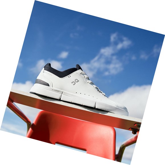 White On THE ROGER Advantage Men's Tennis Shoes | 9370LVRXT
