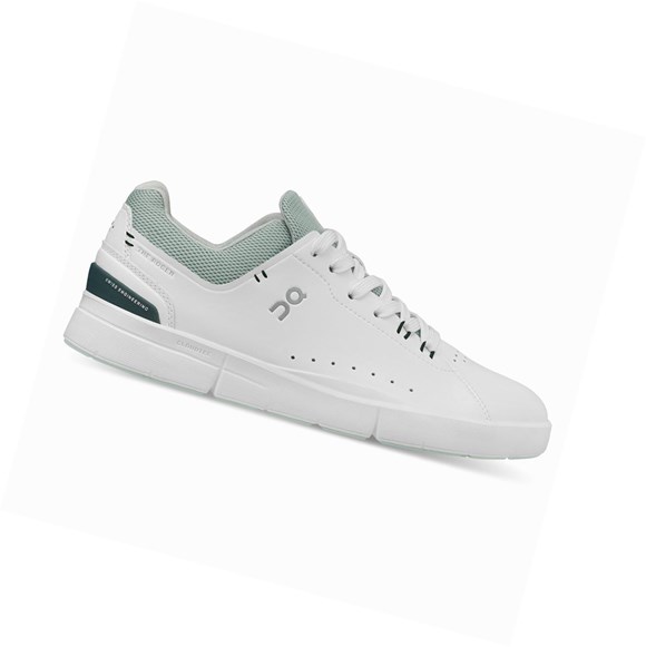 White On THE ROGER Advantage Women's Tennis Shoes | 0645GEDIR